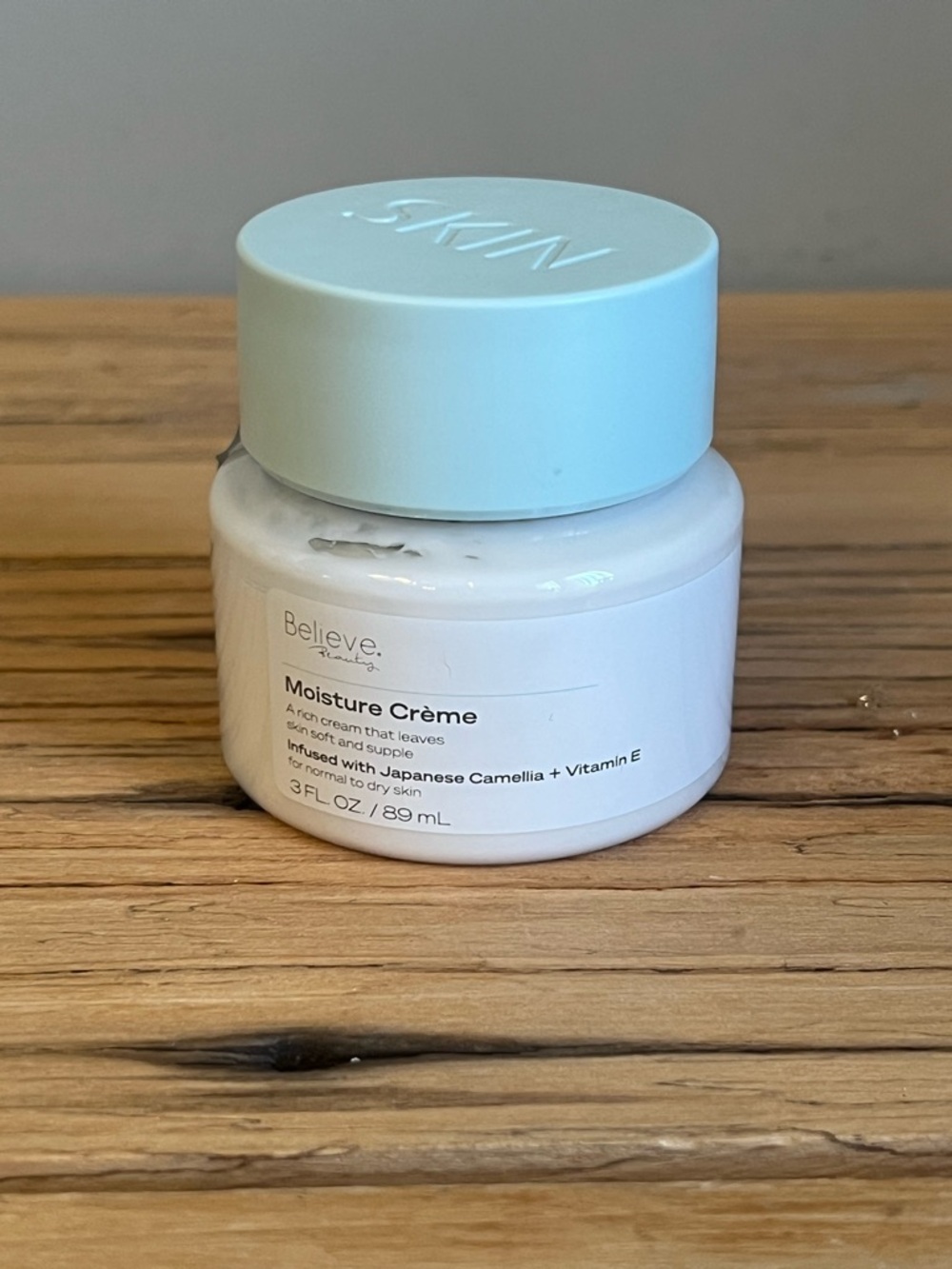 Believe Beauty SKIN Moisture Cream Infused with Japanese Camellia 3oz